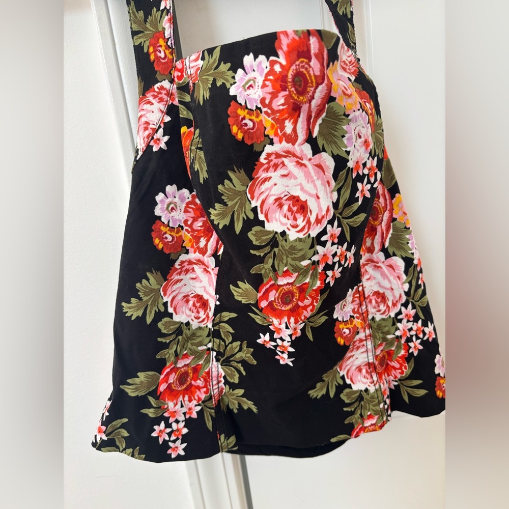 Anthropologie Maeve Retro Halter Top floral - Picture 4 of 12